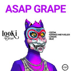Looki Avatar Asap Grape 3 MG / 60 ML Freebase Likit