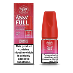 Dinner Lady Fruit Full Strawberry Watermelon 30 mg Salt Likit