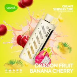 Vozol 25000 Gear Shısha Dragon Fruıt Banana Cherry
