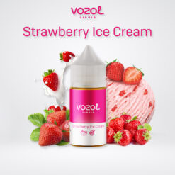 Vozol Salt Likit Strawberry Ice 30 Mg / 30 ML