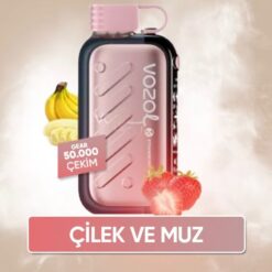 Vozol Gear Ice & Sweet 50000 Strawberry Banana