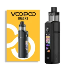Voopoo Drag X3 Spray Black (1 Pil Dahil)