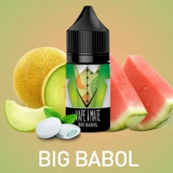 Vapemate Likit Big Babol Fruits 3 MG / 60 ML Freebase Likit