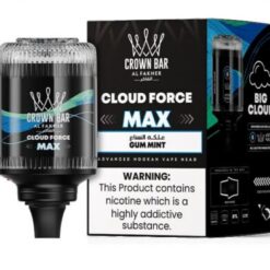 Al Fakher Crown Bar Cloud Force Max 50 k Gum Mint