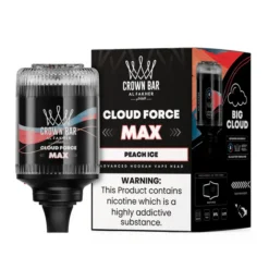 Al Fakher Crown Bar Cloud Force Max 50 k Peach Ice