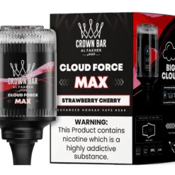 Al Fakher Crown Bar Cloud Force Max 50 k Strawberry Chery